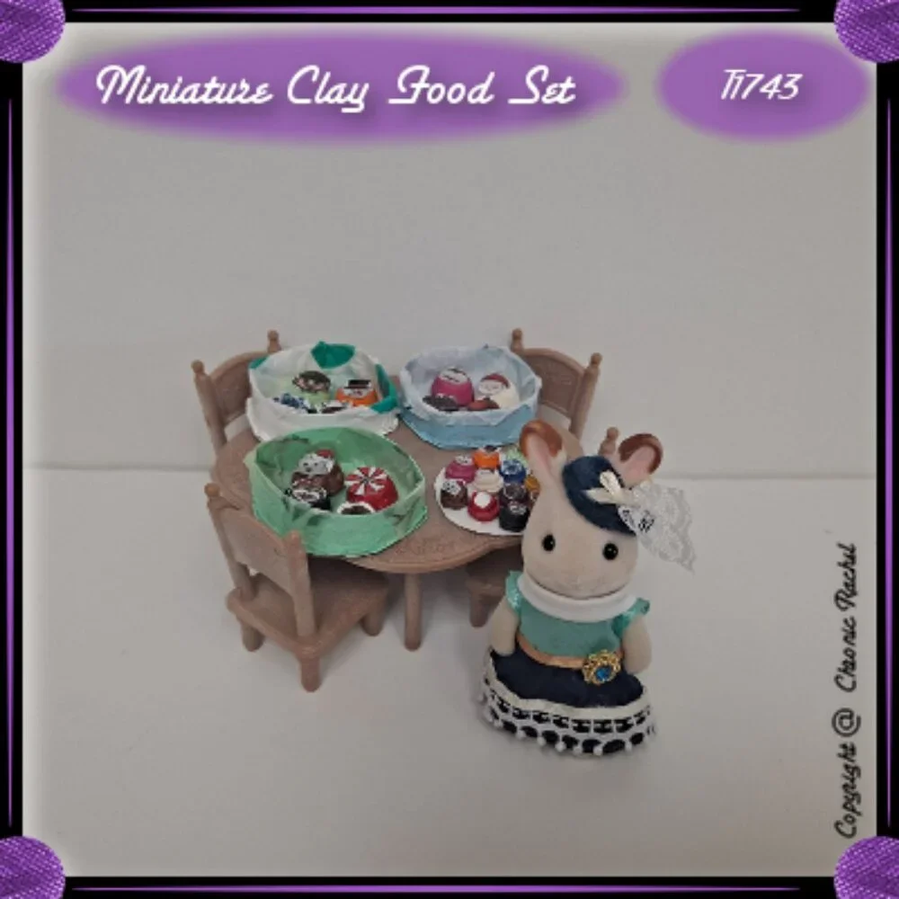 4-Pack Glued Together Holiday Desserts Baskets